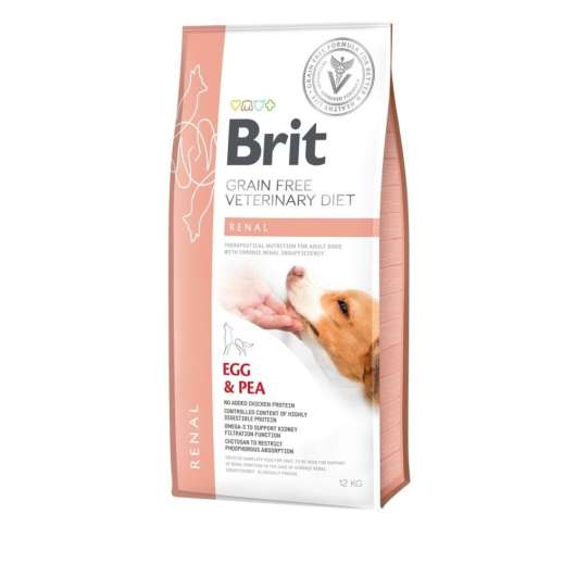Brit Veterinary Diet Dog Renal Grain Free