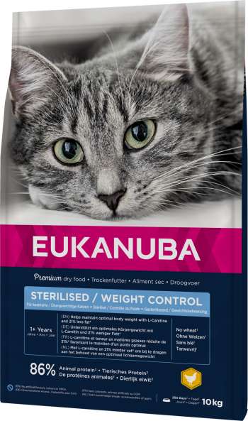 Cat Sterilised/Weight Control - 10 kg