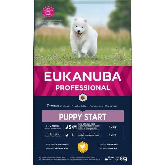 Eukanuba Puppy Starter 8 kg