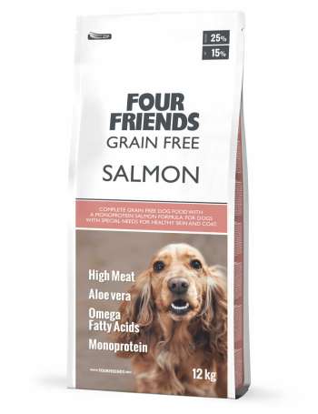 Grain Free Salmon Hundfoder - 12 kg