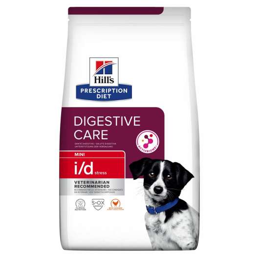 Prescription Diet i/d Stress Digestive Care Mini Hundfoder med Kyckling - 6 kg